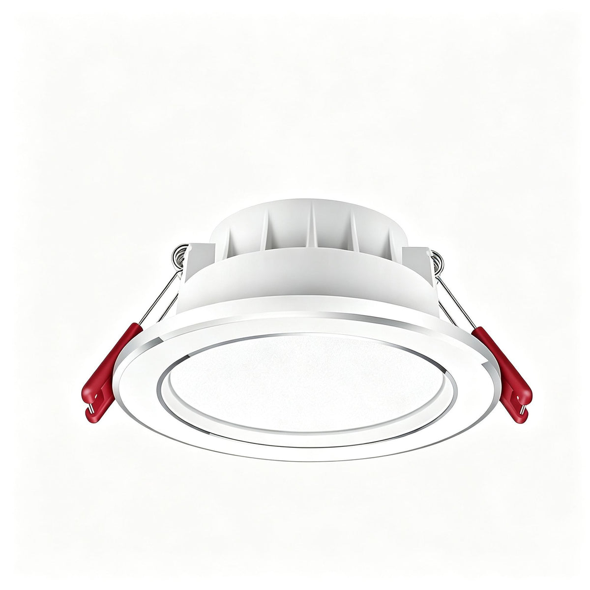 Silver White Flagship Full Spectrum 98 CRI 7W Cool White | Recessed LED Downlight | Christmas High-CRI Eye-Care Gift | Silver Full Spectrum Bright Ceiling Light