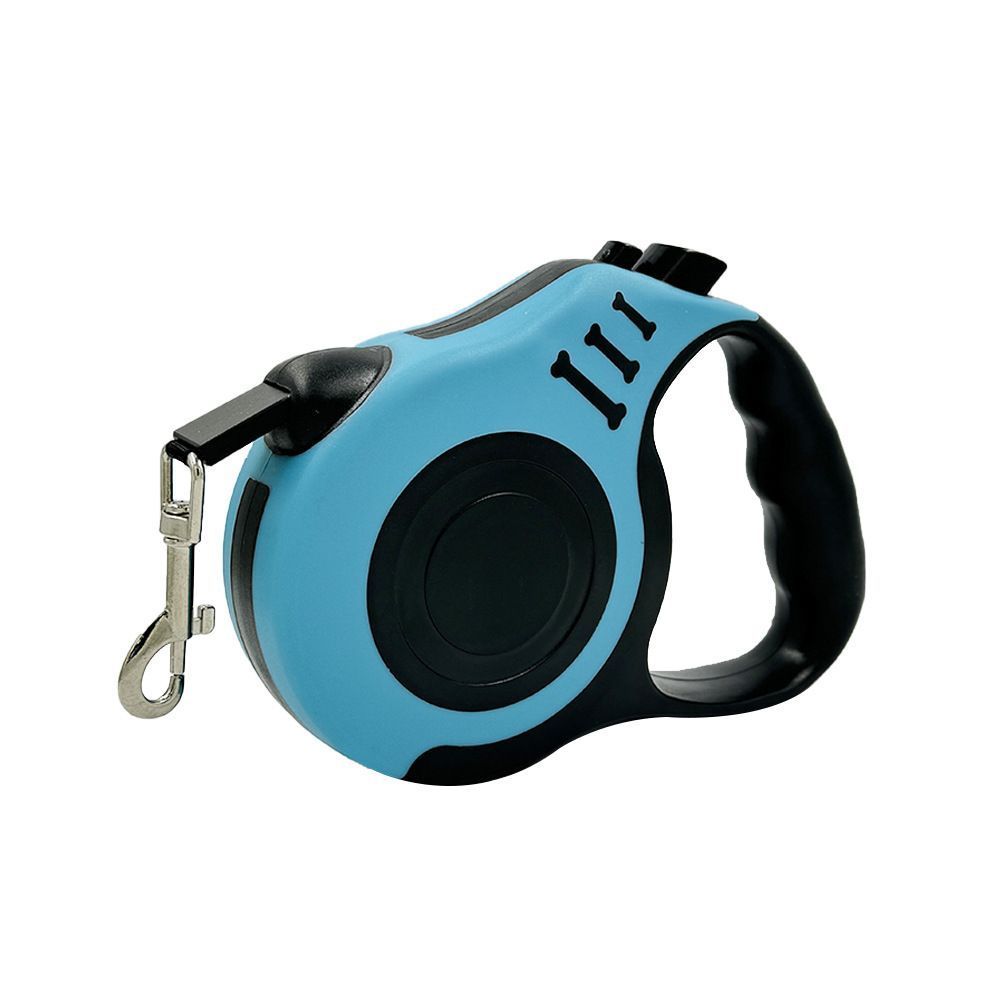 Lake Blue 3m Premium Retractable Dog Leash | Halloween Calm Fresh Gift | Upgraded Automatic Extendable Pet Leash Blister Card Pack