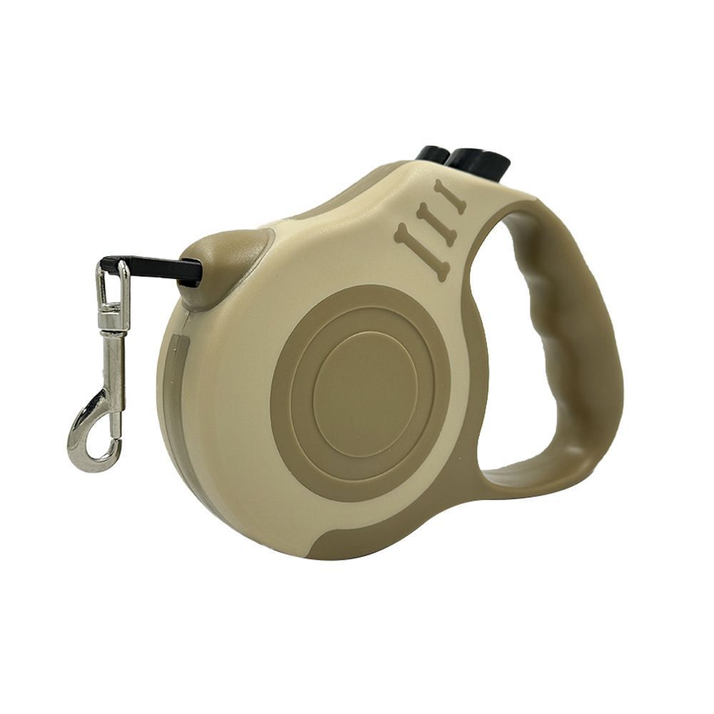 Coffee 5m Premium Retractable Dog Leash | Halloween Cozy Outdoor Gift | Upgraded Automatic Extendable Pet Leash Blister Card Pack