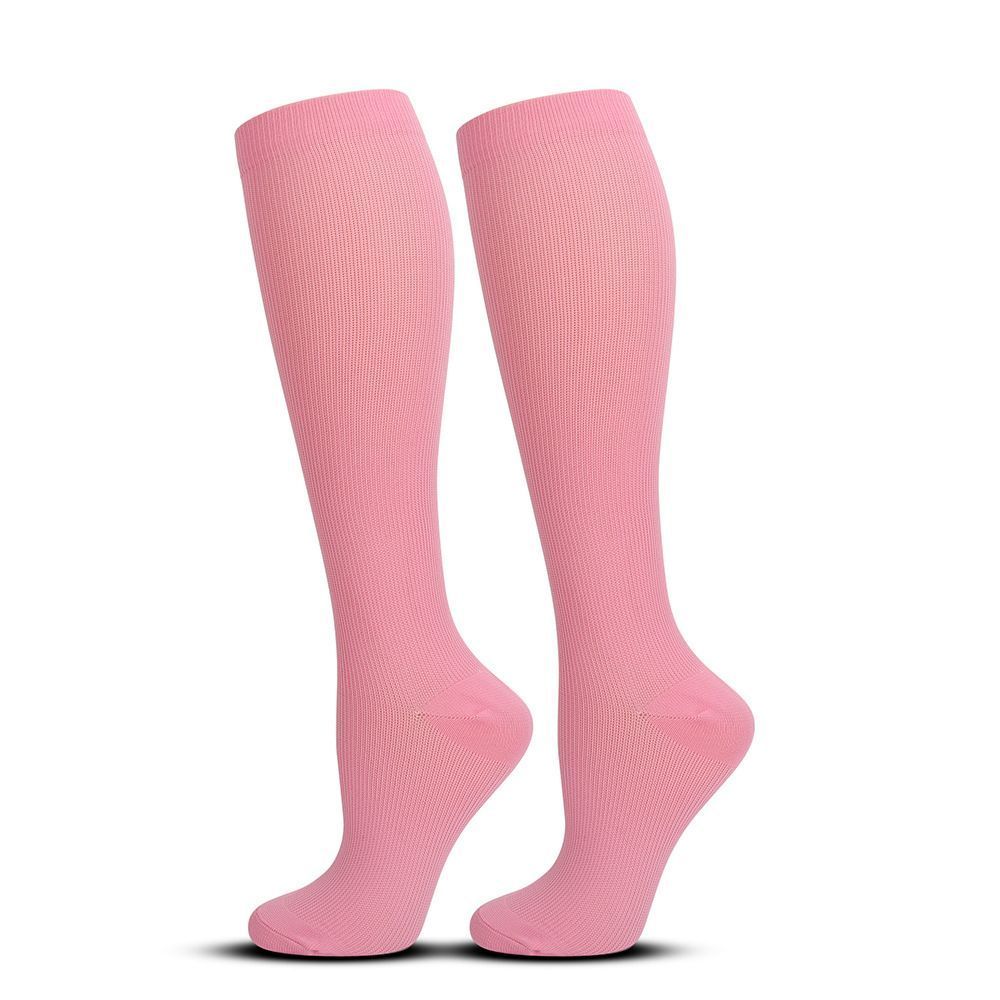 Flat Panel Tomato Red Compression Calf Socks Size XXL (43-46) | Christmas Wide Calf Vibrant Gift | Plus Size Tomato Red Compression Socks for Big Calves