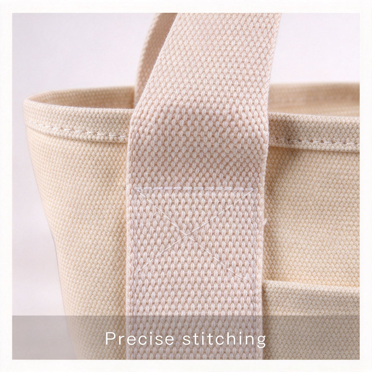 16Oz 16‑Ounce Canvas Women Handbag Grey, Portable Lunch Carry Tote Pouch, Holiday Commute Picnic Shopping Canvas Bag