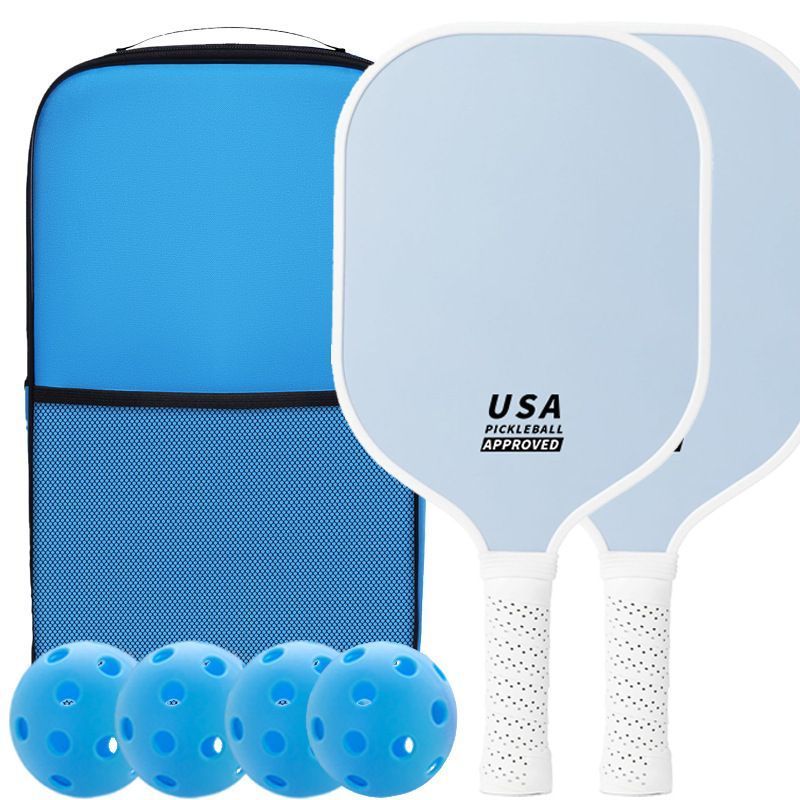 Glass Fiber Pickleball Paddle Set, Minimalist Style 04