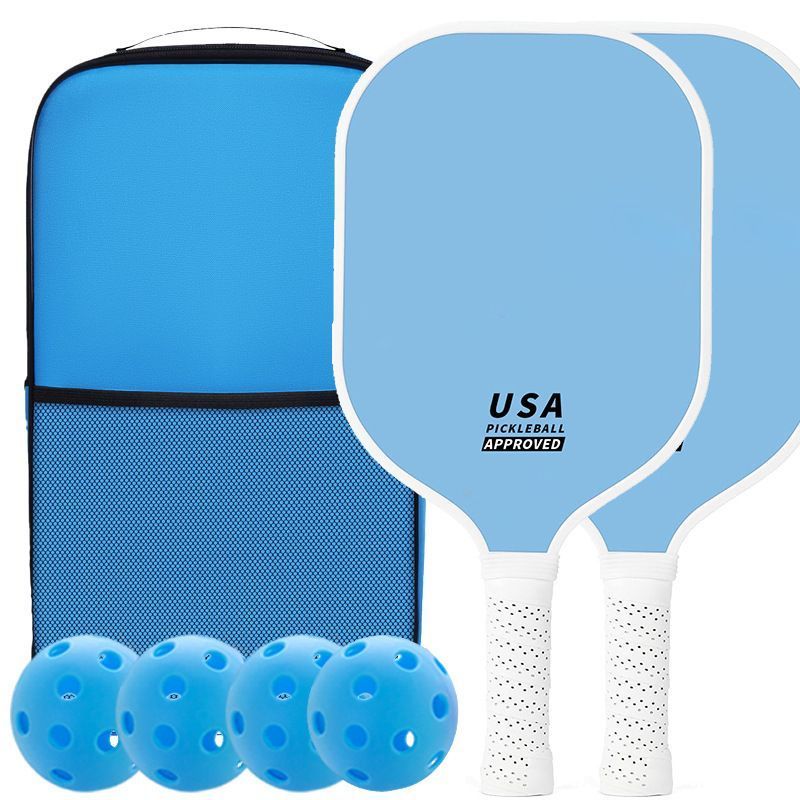 Glass Fiber Pickleball Paddle Set, Minimalist Style 02