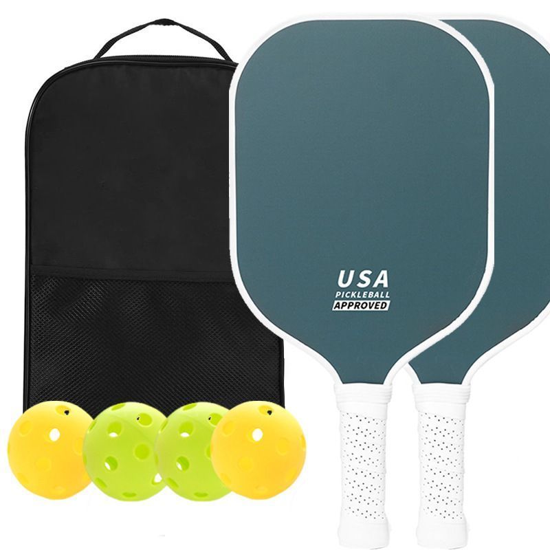 Glass Fiber Pickleball Paddle Set, Minimalist Style 09