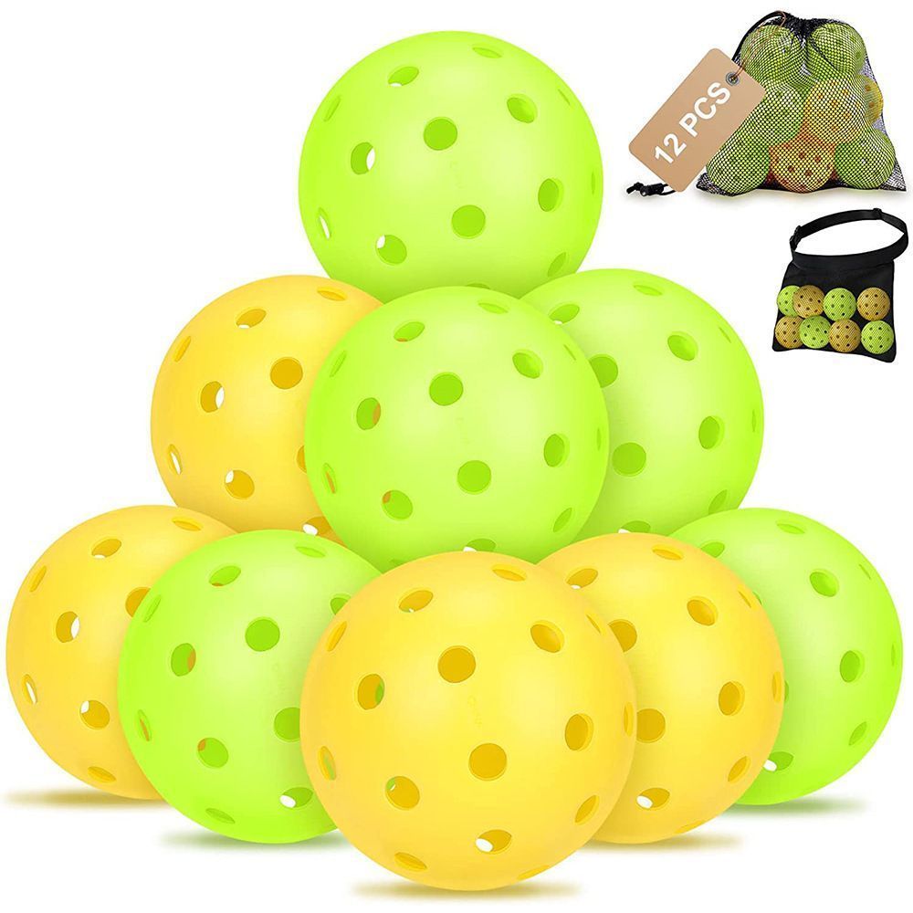 Pickleballs 40-Holes 12Pcs 08
