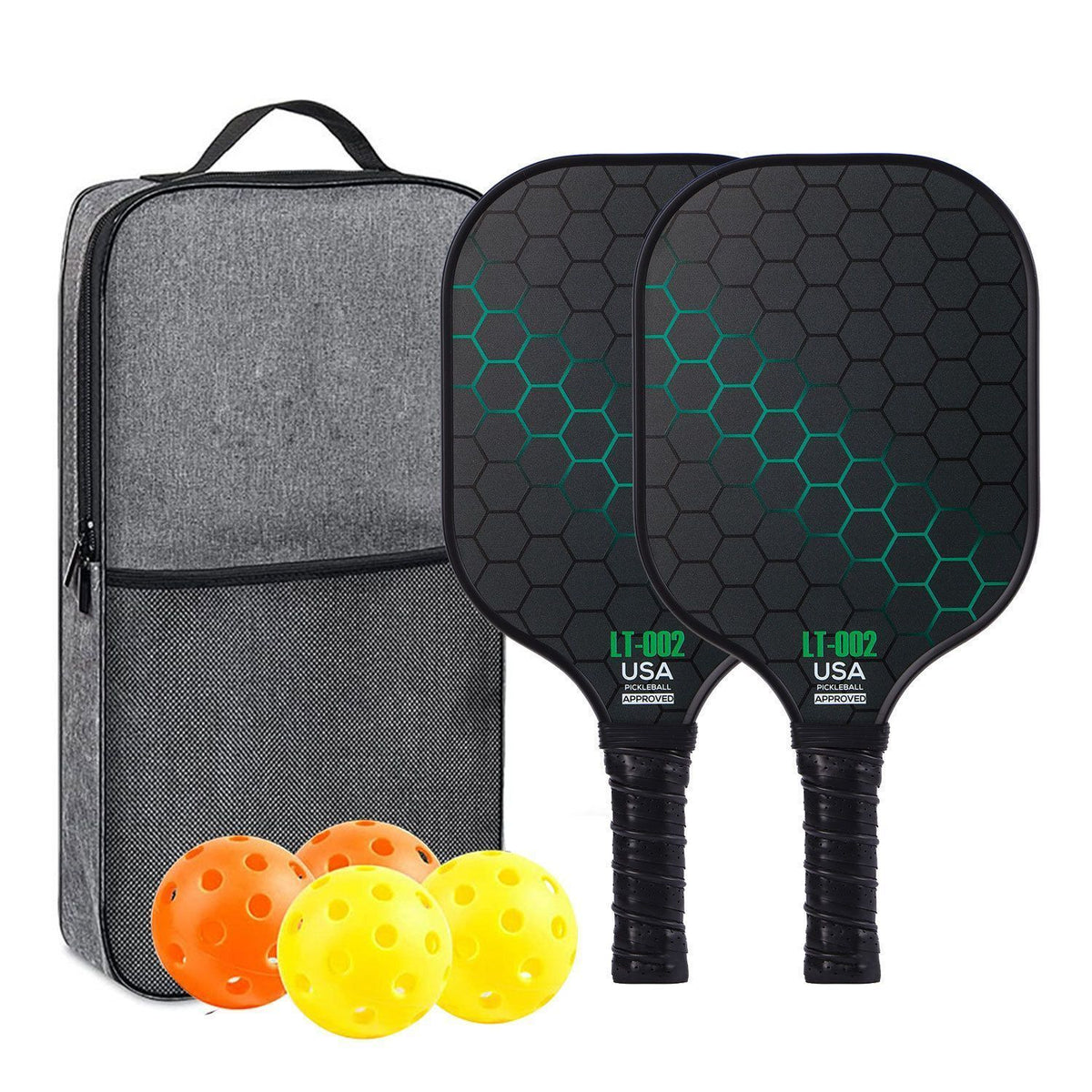 Blue Pickleball Set with Bag 03
