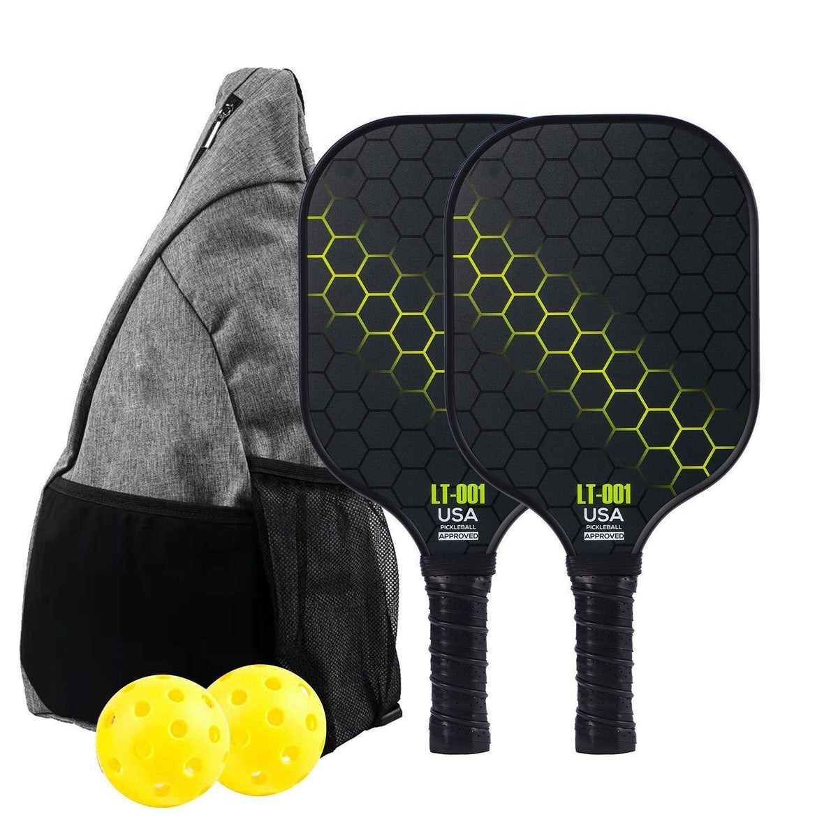 Blue Pickleball Set with Bag 03