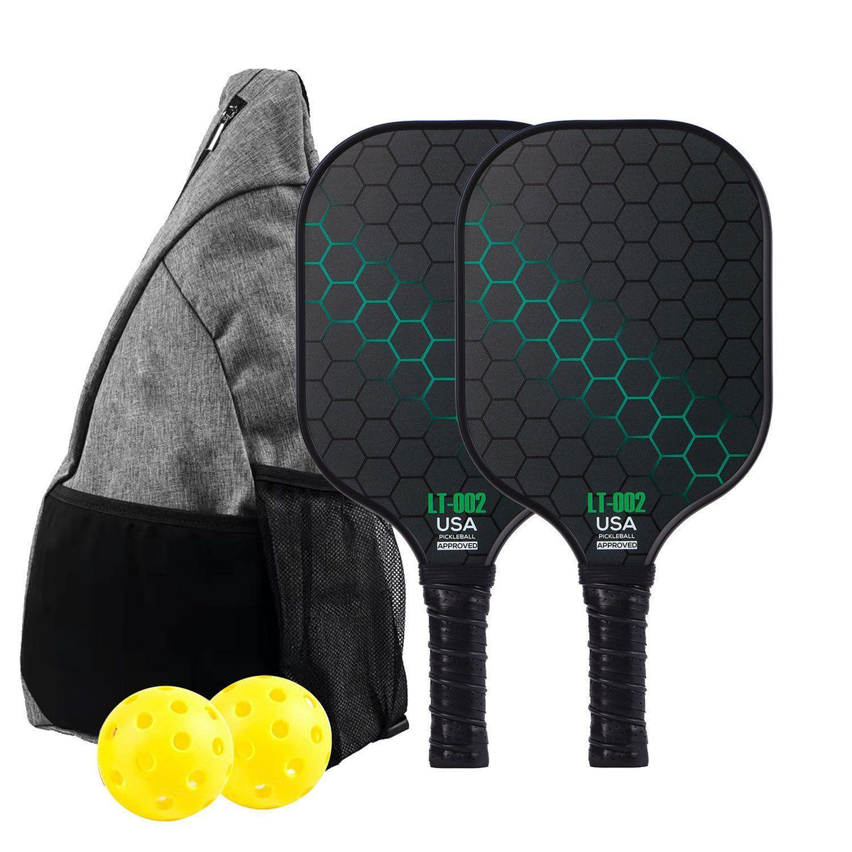 Blue Pickleball Set with Bag 03