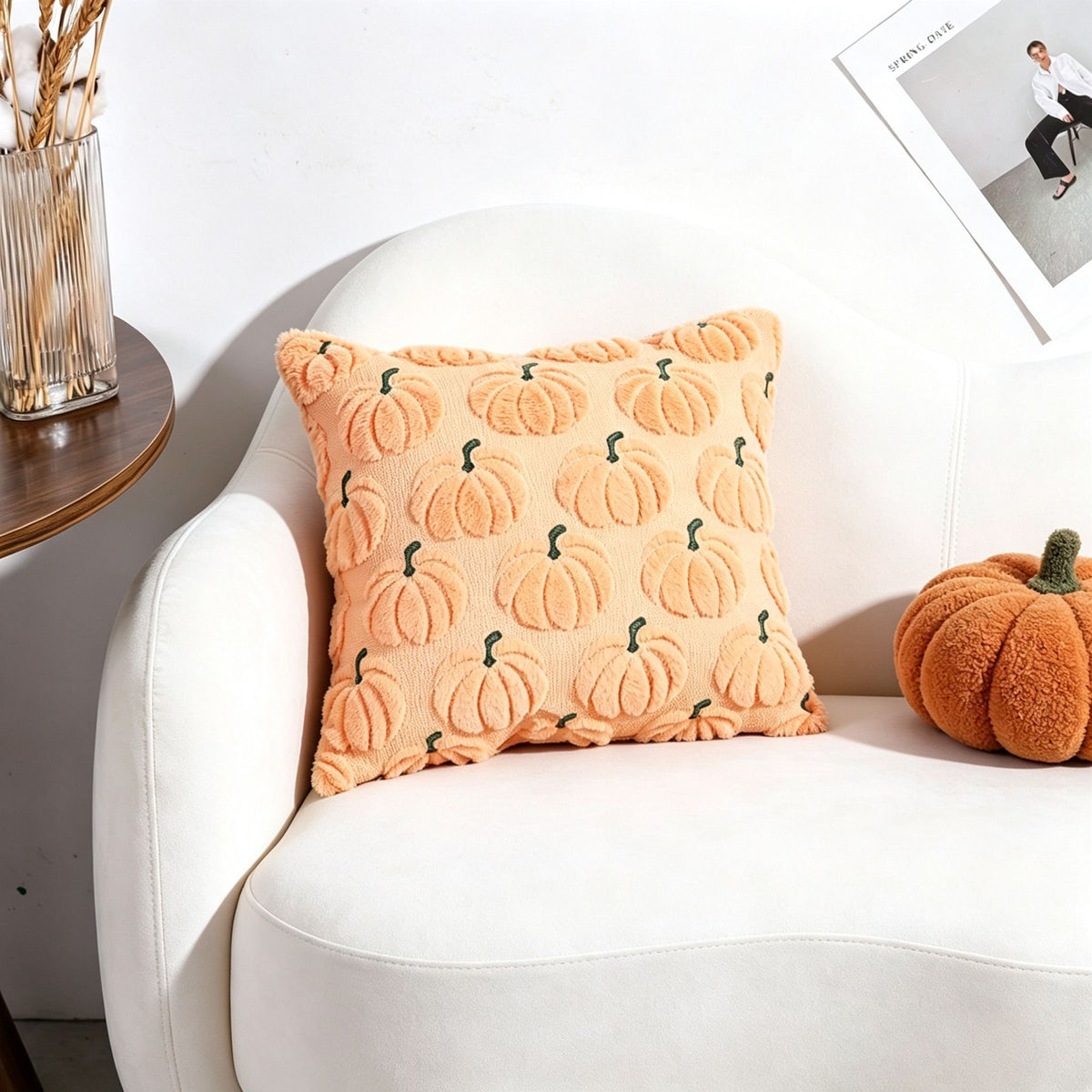 Set of 2 Christmas Cushion Covers (Pillow filling not included)-Style 14