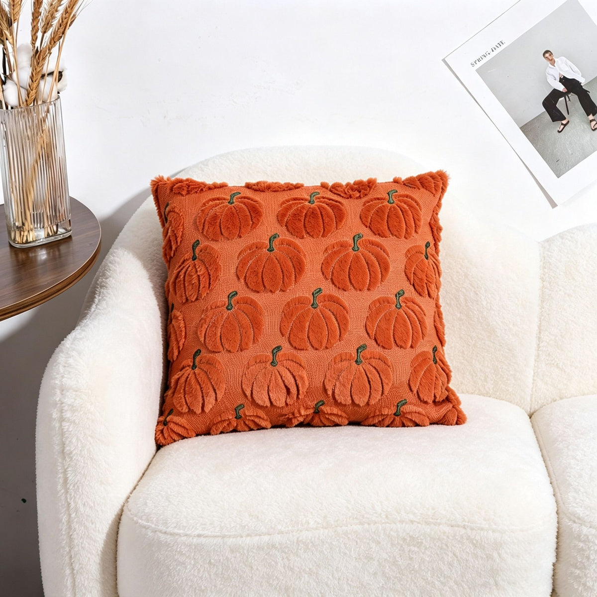 Set of 2 Christmas Cushion Covers (Pillow filling not included)-Style 16
