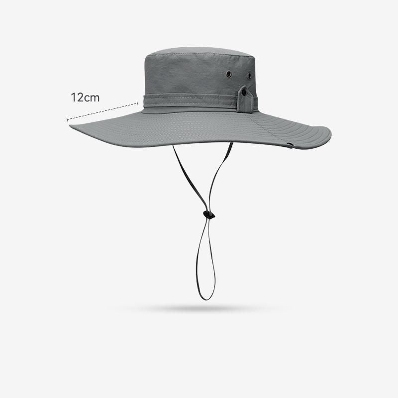 Men's Sun Hat, Light Grey