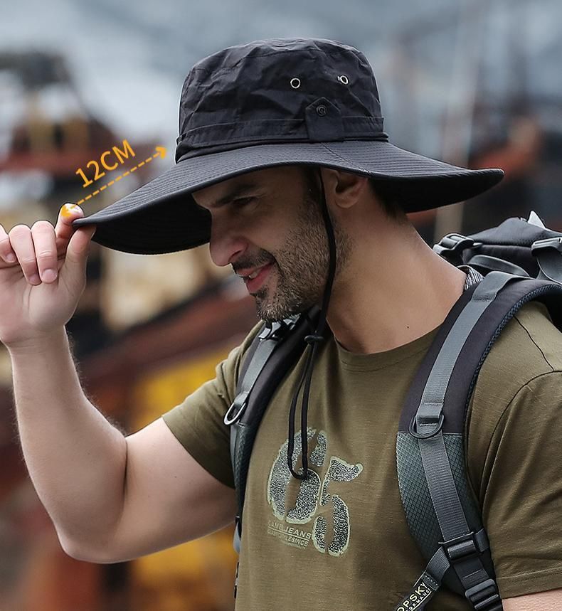 Men's Sun Hat, Light Grey