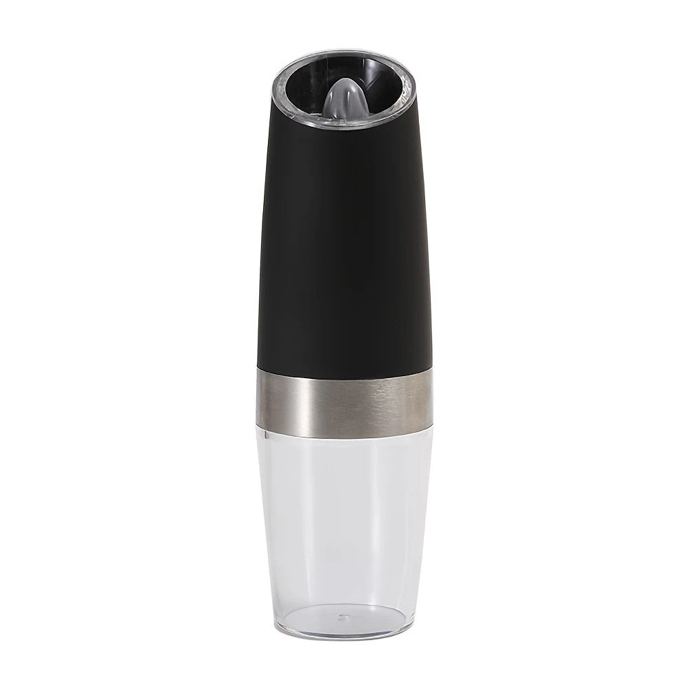 Black Gravity - sensing, grind with tilting —— Intelligent Pepper Grinder, adjust grind fineness freely for seasoning