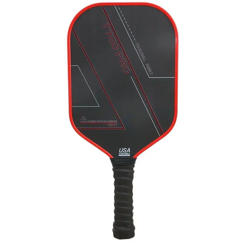 1PCS T700 PRO Carbon Fiber Pickleball Paddle: 8.0oz Lightweight Wide Body Control Paddle for Beginners & Seniors(BLUE)