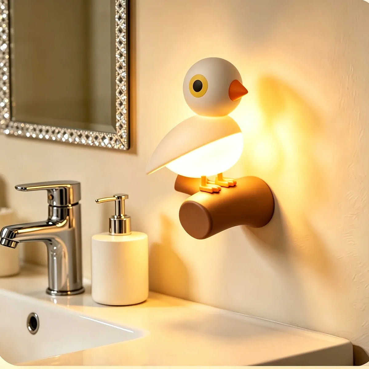 Lucky Bird Motion Sensor Night Light, PIR + Light Dual Control, 7m Range, Magnetic Wall Mount, 800mAh Rechargeable, Soft Warm White.(white)