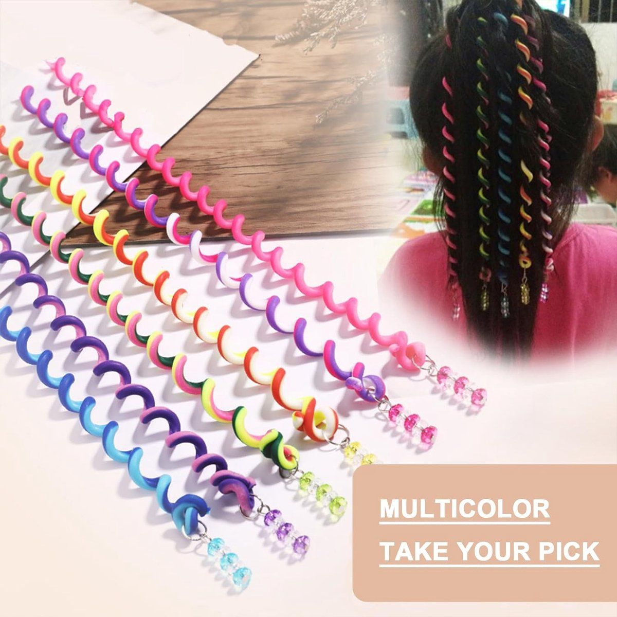 French Hair Braiding Tool for Girls and Women, 6 Colors