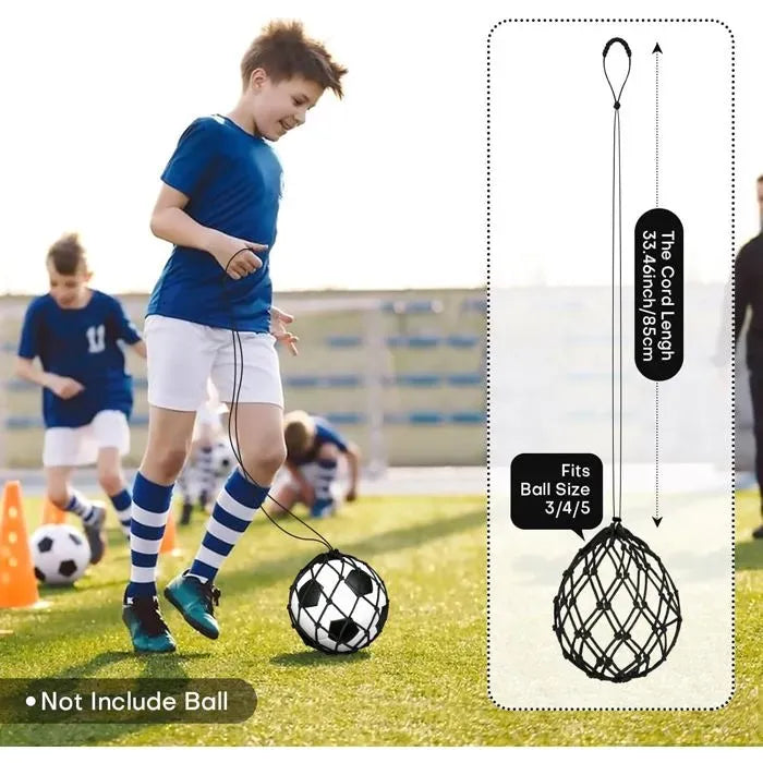 2 Pack Football Training Ball Return Net with Cord