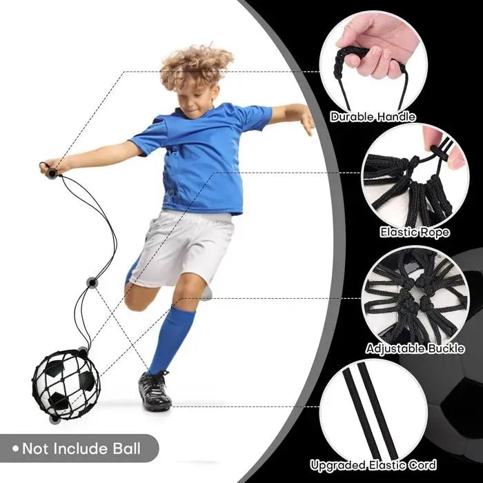 2 Pack Football Training Ball Return Net with Cord