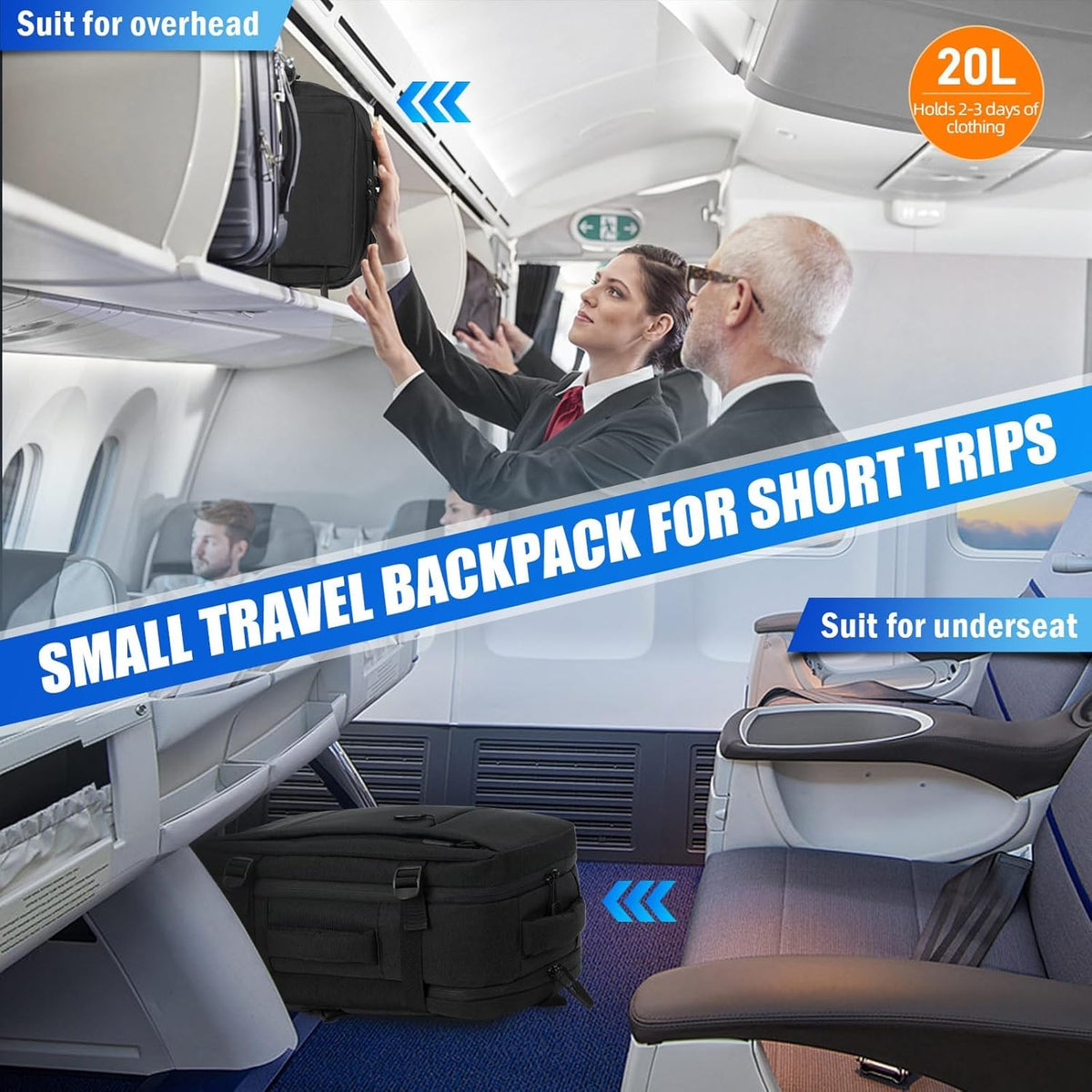 40x20x25 cm cabin bag backpack, ryanair cabin bag, cabin bag, travel backpack, laptop backpack for men and women-xindaren