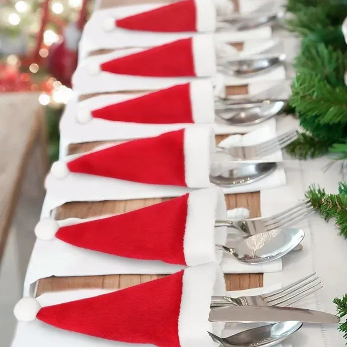 24 Pack Mini Christmas Hat Decorations