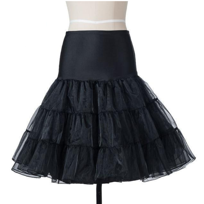 House Of Dasein Sweetest Little Christmas Dress - S - Black Petticoat