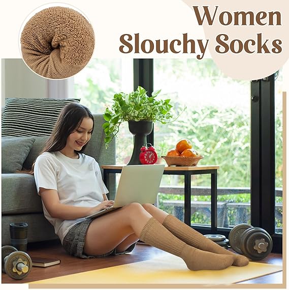 5 Pairs Women's Sports Socks Hard Wearing Comfortable Breathable Athletic Socks