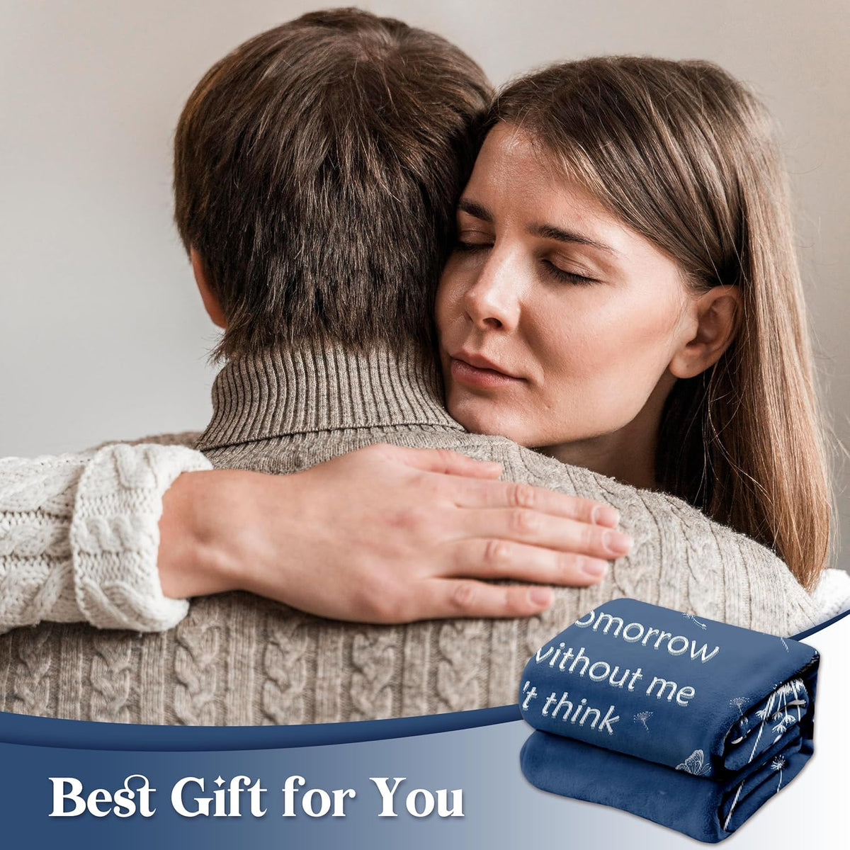 Sympathy Gifts for Loss of Loved One, Soft Flannel Memorial Blanket, Bereavement Gift Idea, Grief Sorry for Your Loss for Mom Dad Grandma Grandpa Sister - 50‘’ X 60‘’