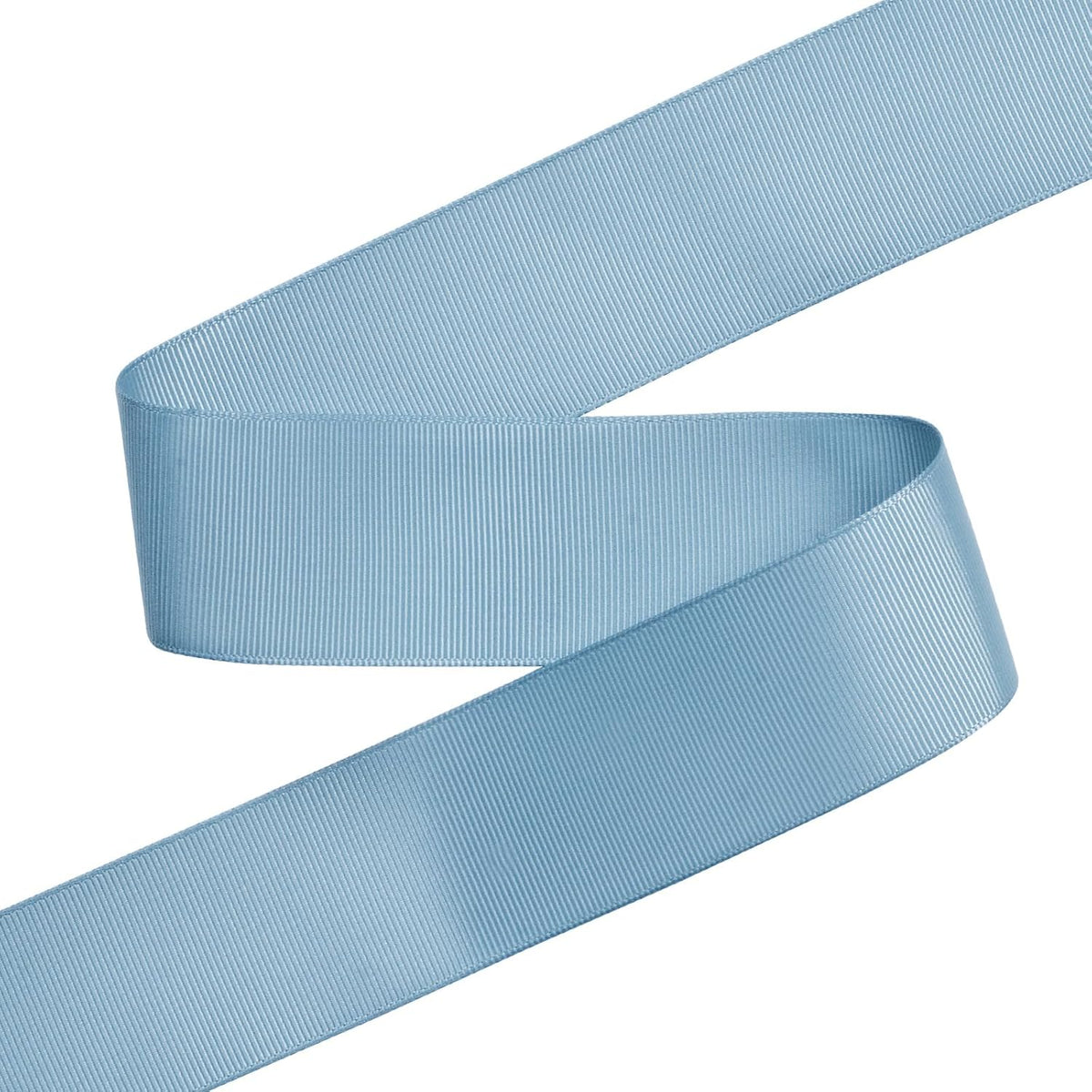 Dusty Blue Grosgrain Ribbon, 1 1/2 Inch 50 Yards, Great for Crafts Bows Flower Bouquet Wedding Home Decor Gift Wrapping