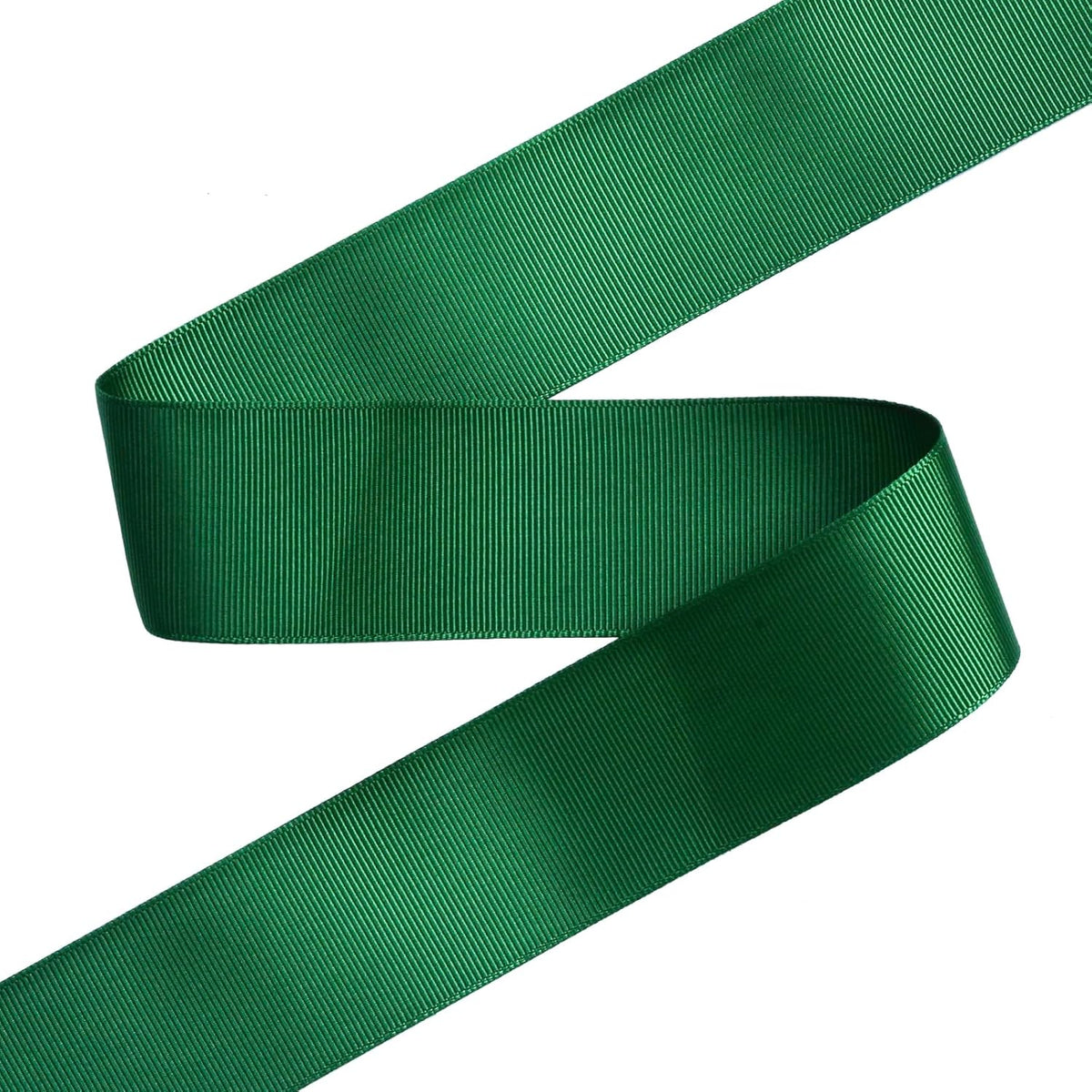 Forest Green Grosgrain Ribbon, 1 1/2 Inch 50 Yards, Great for Crafts Bows Flower Bouquet Wedding Home Decor Gift Wrapping