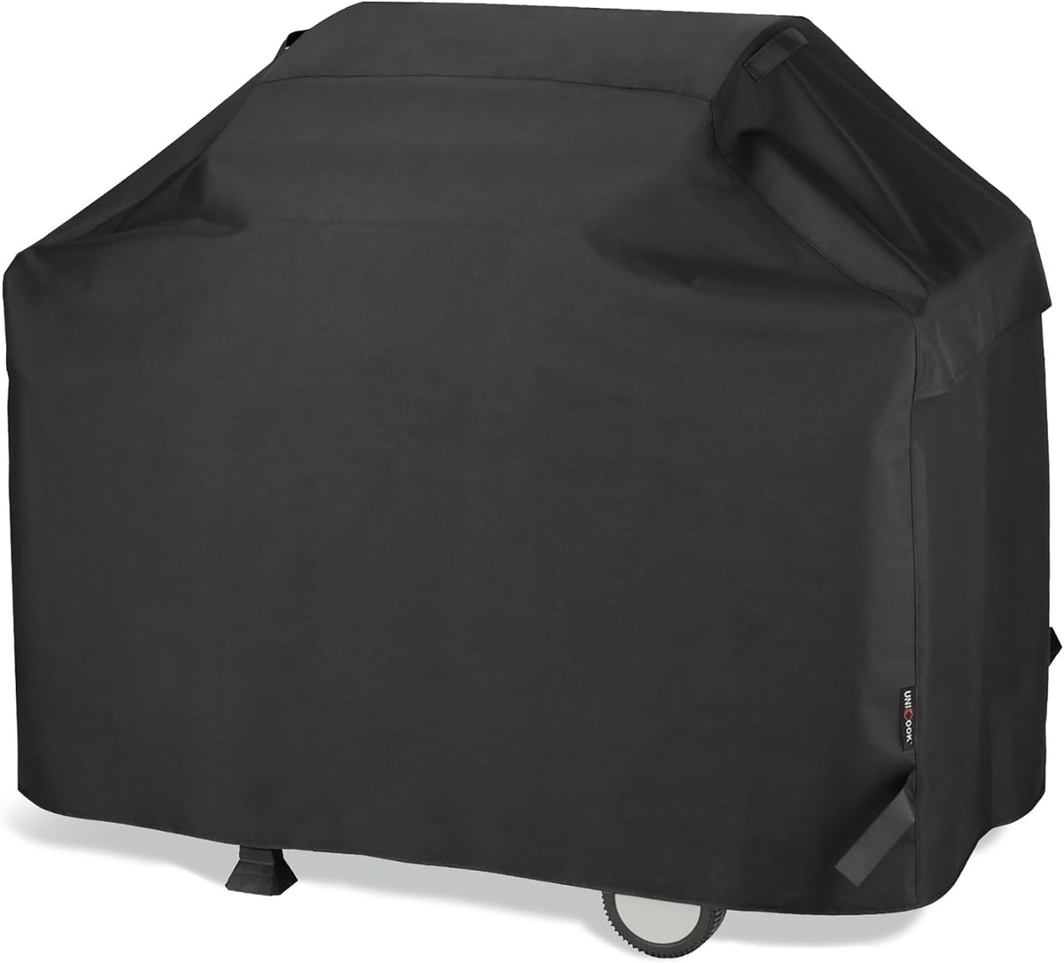 Grill Cover 55 Inch for Outdoor Grill, Heavy Duty, Waterproof, Fade Resistant, BBQ Cover with Handles/Straps/Air Vents, Compatible with Weber Charbroil Nexgrill Gas BBQs etc