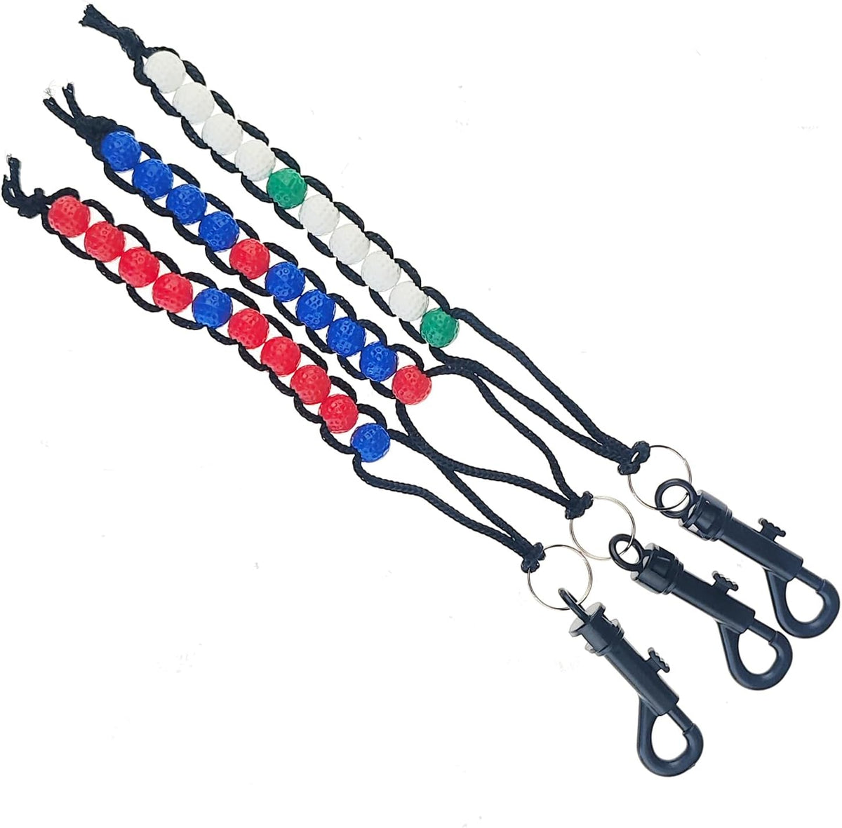 3/6/10/15 Pack Golf Bead Counter Stroke with Clip