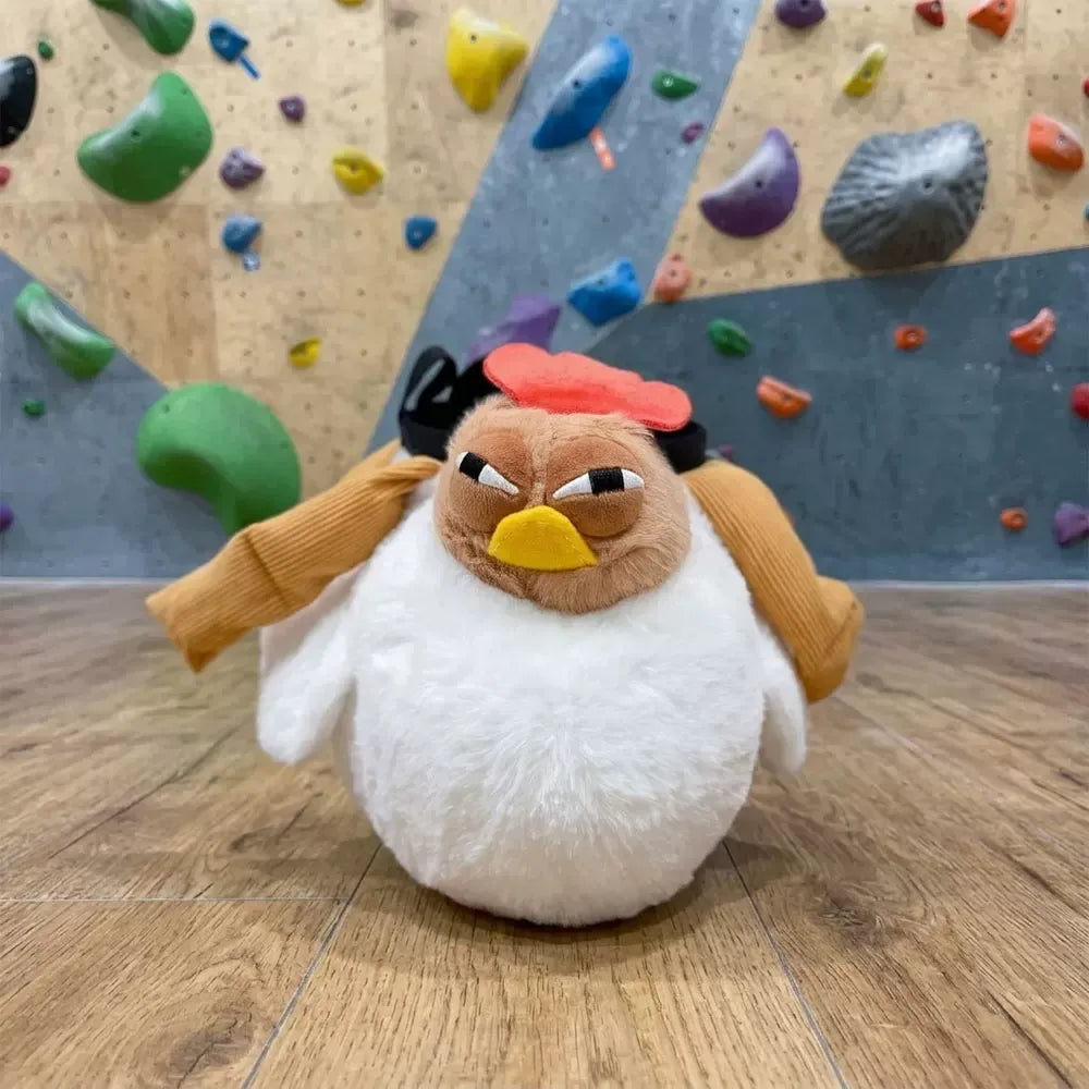 Fur Chicken Chalk Bag Rock Climbing Chalk Bag Suitable Bouldering Gym Indoor & Outdoor Climbing with Adjustable Belt
