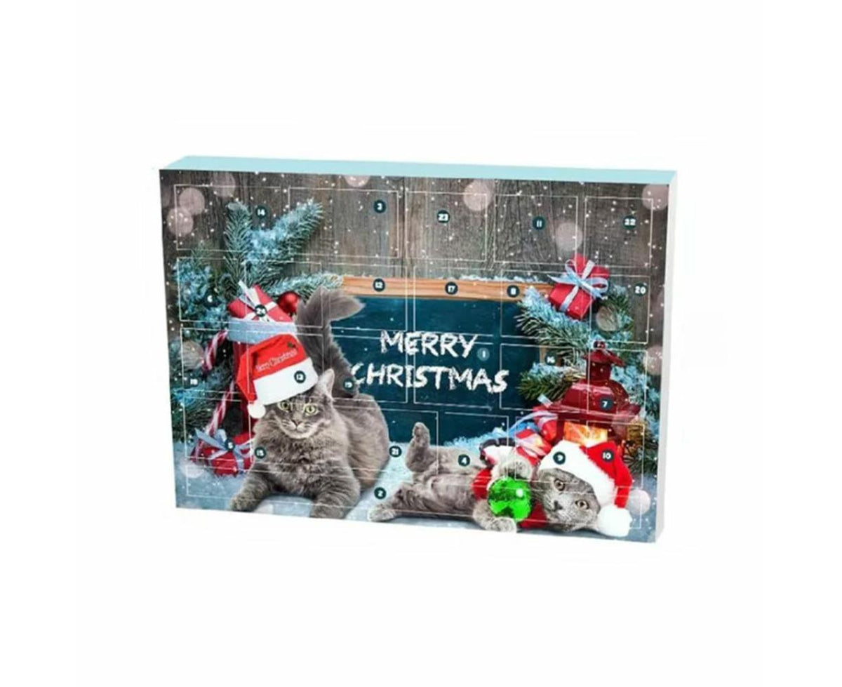 Cat Advent Calendar 2024 Christmas Countdown Calendar Xmas Gift for Kitten Toys 24Pcs