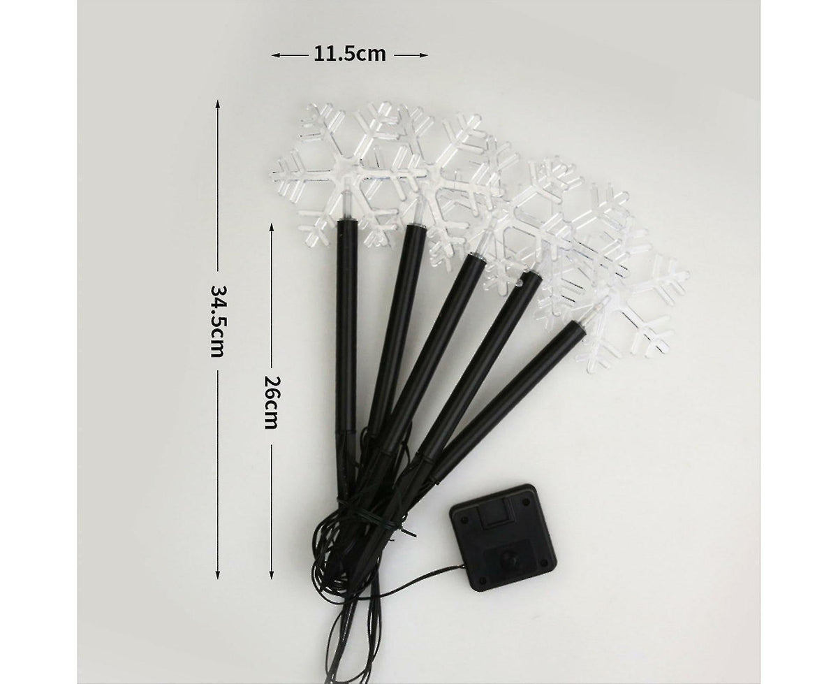 Christmas Solar Garden Light, Outdoor Waterproof Stake Light, Solar Powered Pathway Lights For Pathway, Lawn