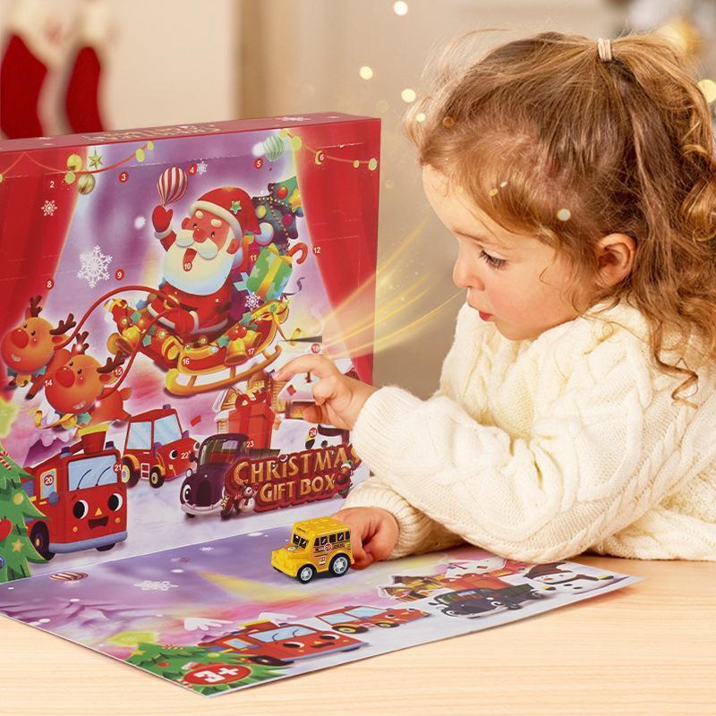 24pcs Car Advent Calendar For Christmas
