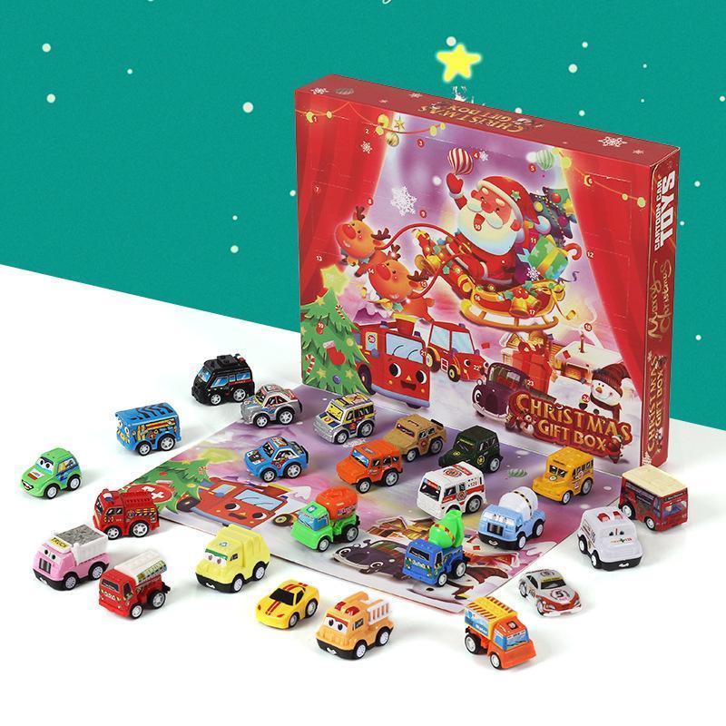 24pcs Car Advent Calendar For Christmas