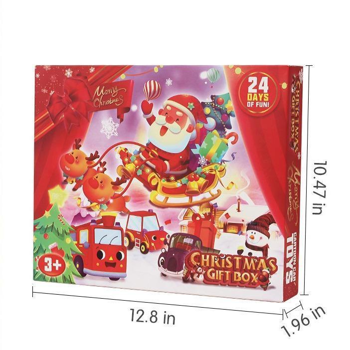 24pcs Car Advent Calendar For Christmas