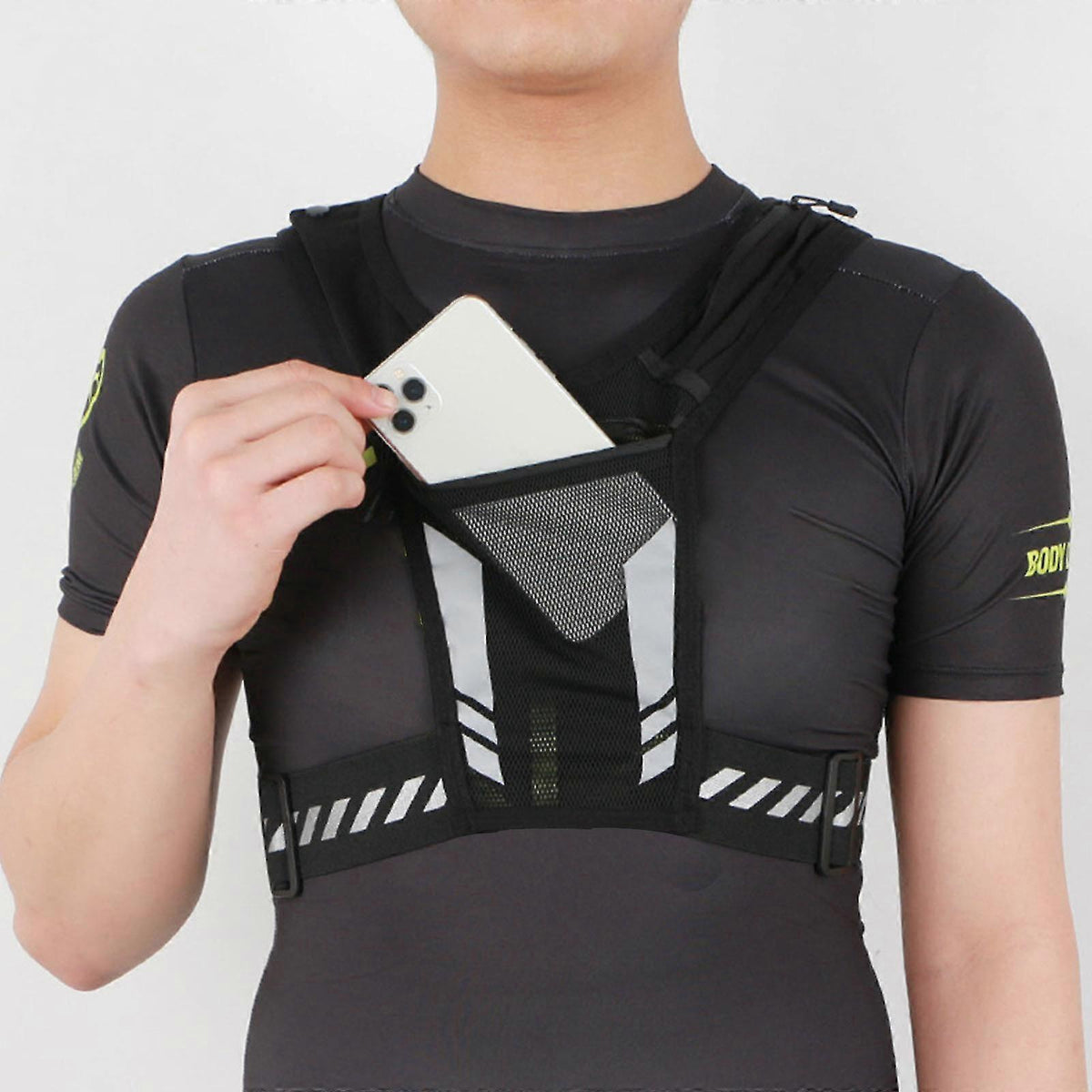 Reflective Running Vest for Men & Women, security Gear for Night Walking or Biking