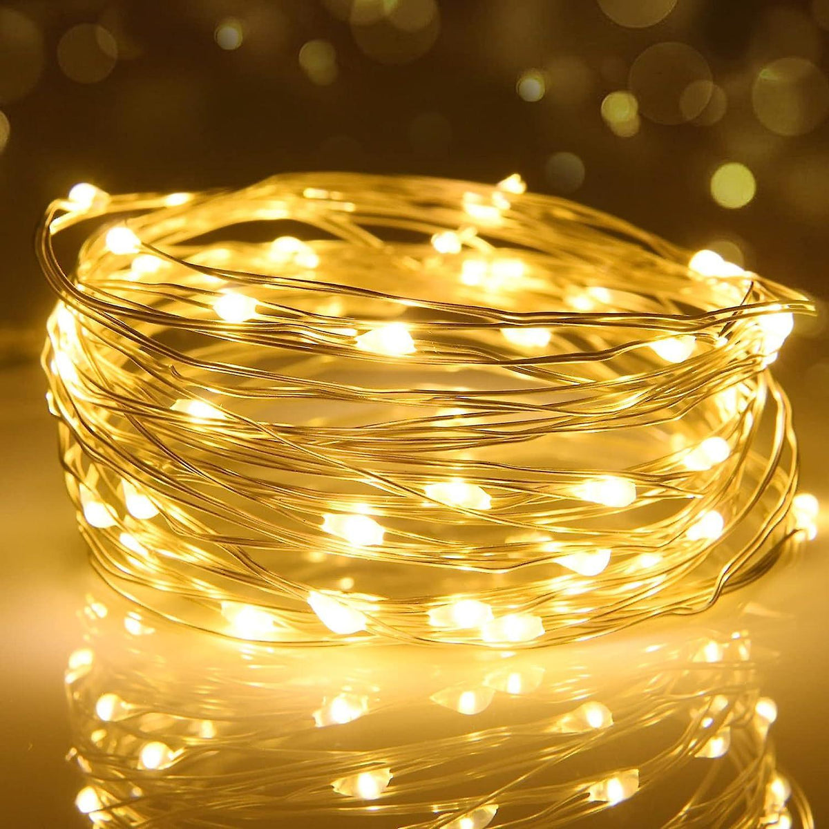 2M 20 LED String Lights, IP65 Waterproof, Halloween & Christmas Decor