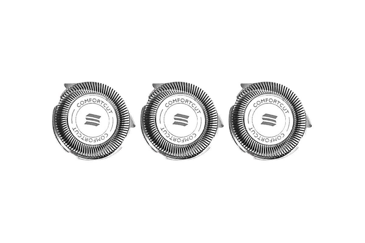 3Pcs Replacement Shaver Blades Heads for Philips Series 5000