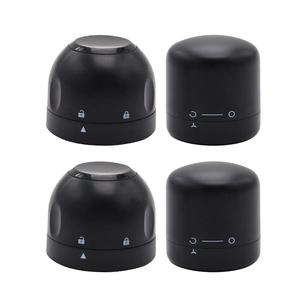 4Pcs Set Wine and Champagne Stopper Leakproof Bottle Sealer Cap
