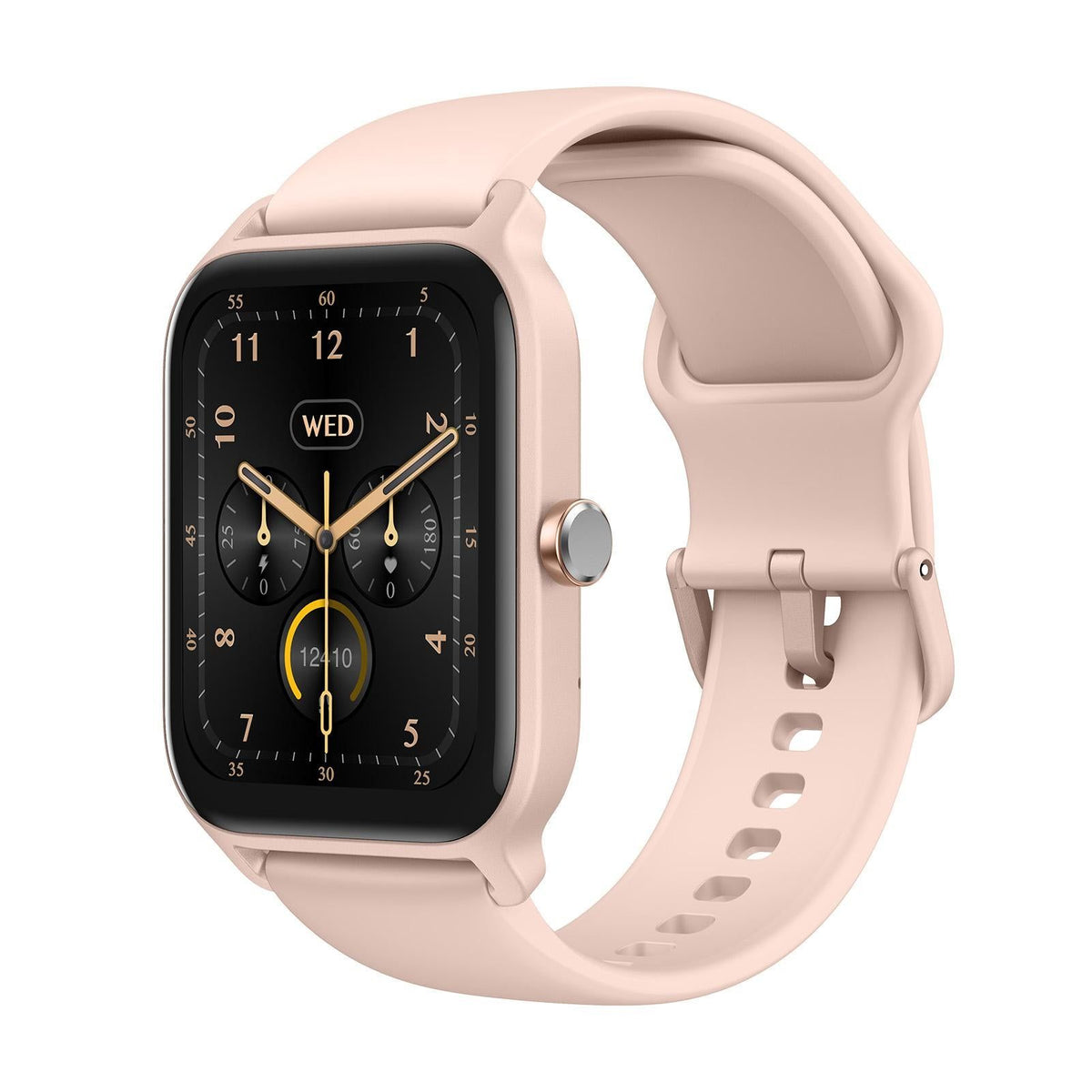1.8inch Smart Watch IP68 BT5.3 for Android iOS with Heart Rate Monitoring Exercise Records 1pc(Pink)