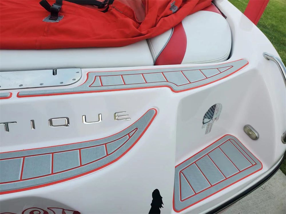 2006 Nautique SV211 Swim Platform Cockpit Pad Boat EVA Foam Teak Deck Floor Mat SeaDek MarineMat Style Self Adhesive