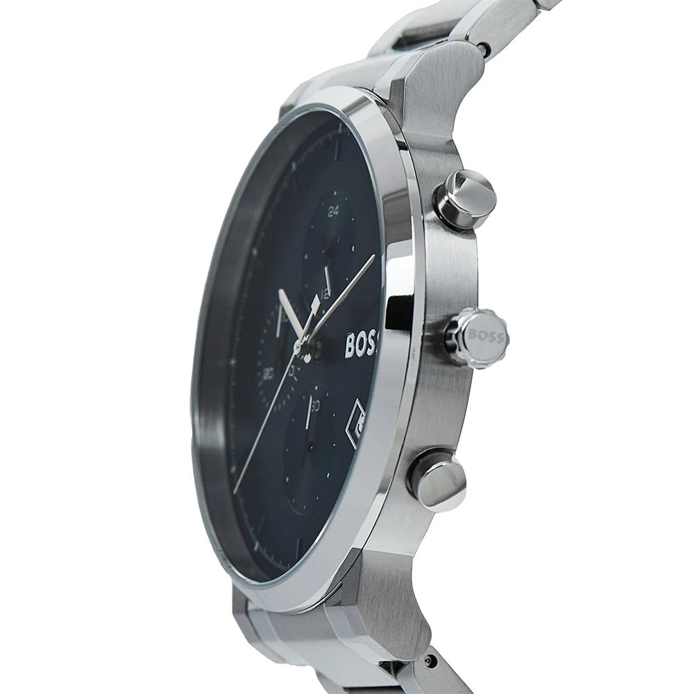 Hugo Boss 1513799 Peak Men's Watch, 44mm Two-Tone Stainless Steel Chronograph Wrist Watch for Men