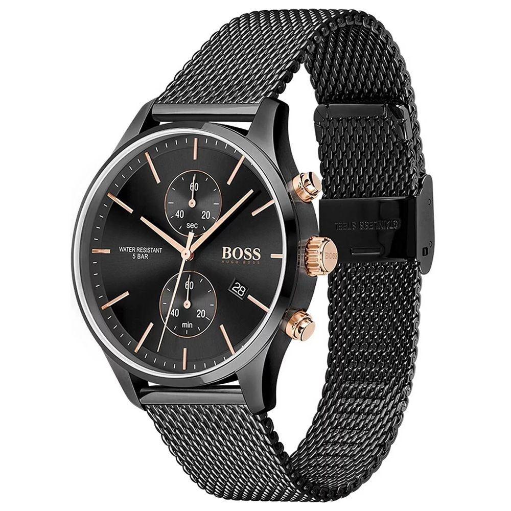 Hugo Boss 1513811 Analog Black Dial Men's Watch
