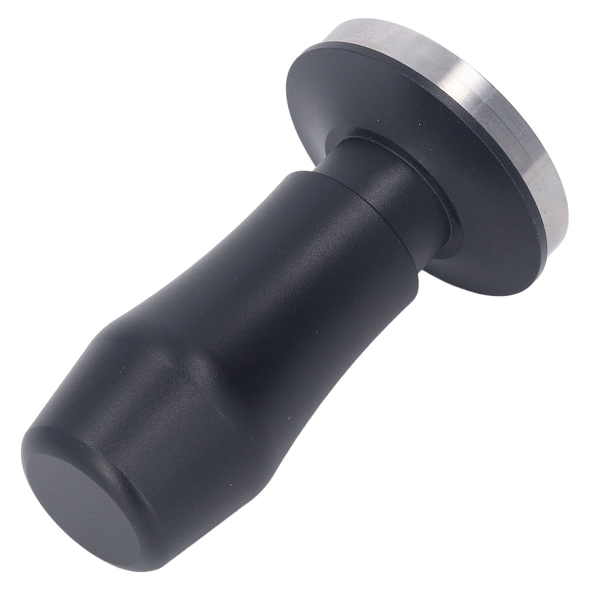 Coffee Tamper Aluminum Alloy Calibrated Tamper with Stainless Steel Base Ergonomic Handle for Cafe Home 58 Thread Base