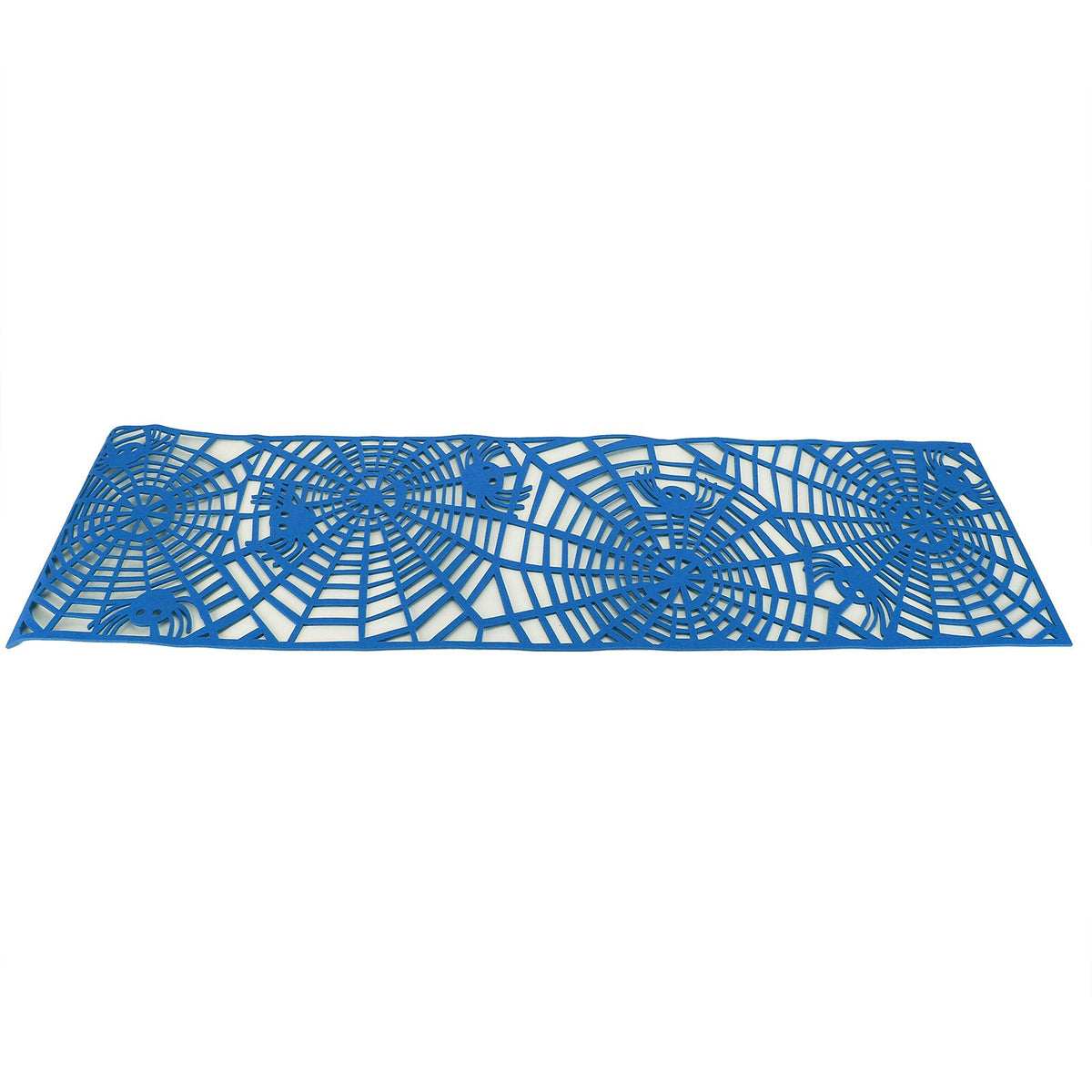 Rectangle Shape Tablecloth Hollow Out Table Runner for Wedding Household DecorationsLight Blue