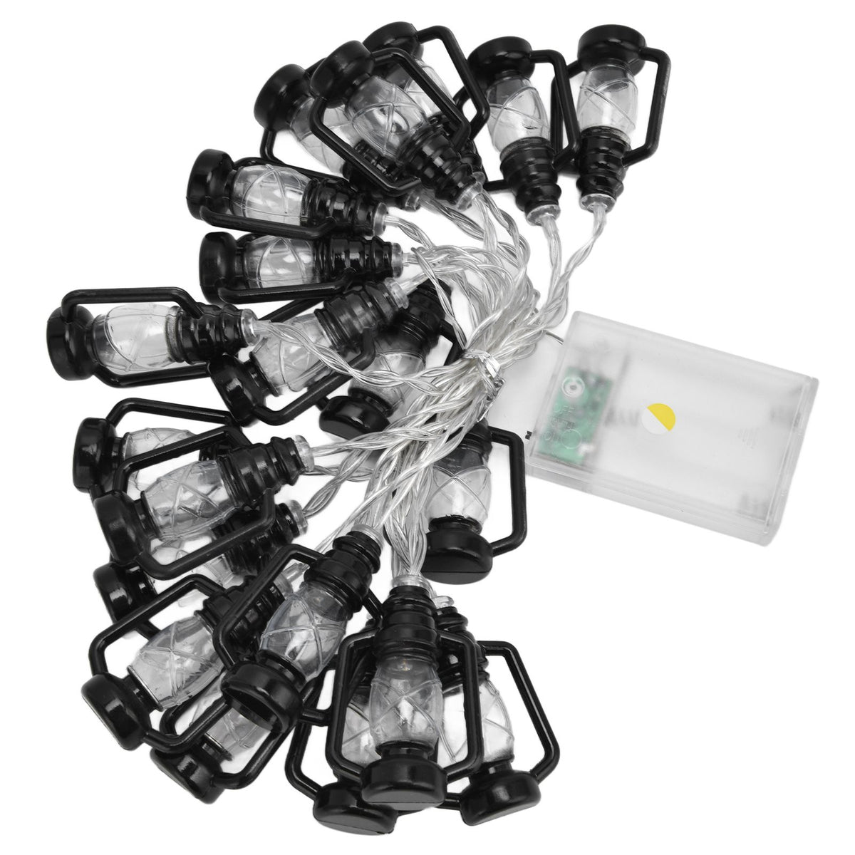 20LED String Light 9.8ft Warm Retro Halloween Kerosene String Light for Garden Home Festival Decoration