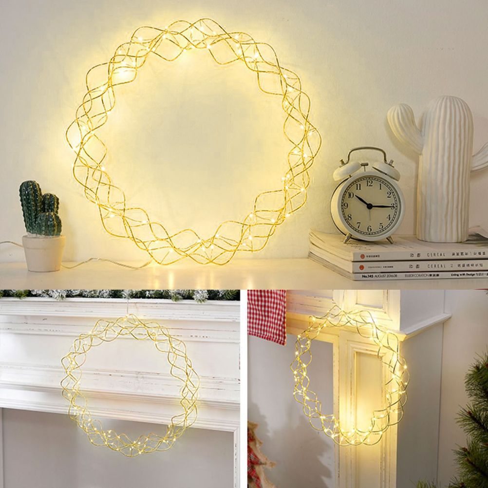 LED String Lights Round Battery Fairy Lights for Home Garden Window Wedding Party Christmas Decoration Indoor Outdoor
