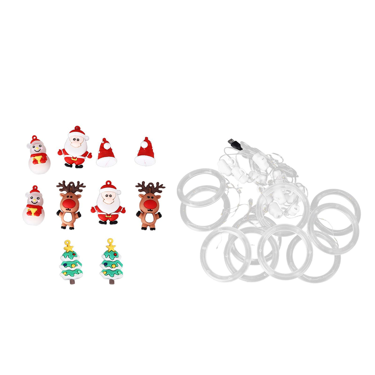 Christmas Led Lights Simple Installation Low Voltage High Safety Soft Light Romantic Hanging Christmas Lights
